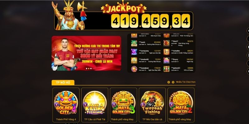 Nổ hũ 789WIN 3 Tài Lộc Dồi Dào - Nổ hũ 789WIN được ưa chuộng nhất